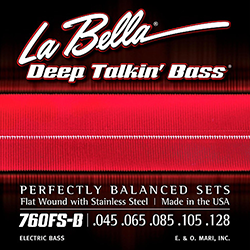 LaBella 760FS Deep Talkin’ Bass Flats 45-65-85-105