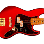 Red and Gold Jawbone Reverse PJ – Special Wiring