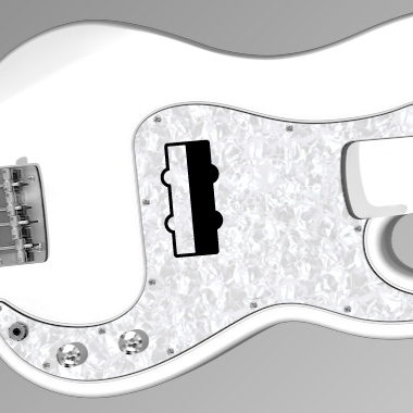Mid H with splitter: single coil on neck side